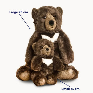 Ma peluche Ours brun Gabin