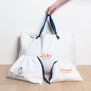 Sac la Pelucherie personnalisé et brodé