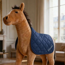 Tapis de selle brodé