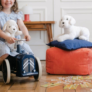 Jouet en peluche labrador pour enfants, garantie à vie, fabriqué en Italie, La Pelucherie