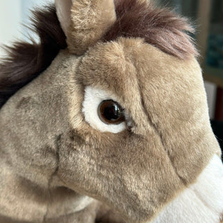 Beaux détails peluche Ane Gaston, La pelucherie 