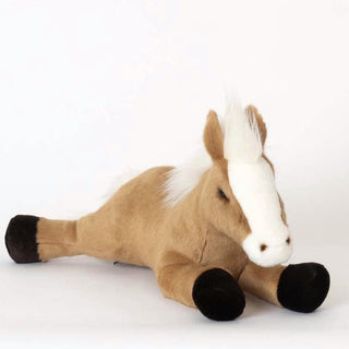 Cheval Henri, peluche réaliste et artisanale, La Pelucherie 