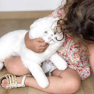 Ma peluche Chat Oscar pour enfant, La Pelucherie 