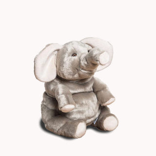 Peluche pour enfants, petit éléphant gris, luxe, boutique France, La Pelucherie