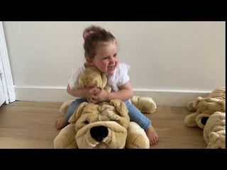 Vidéo peluche chien, La Pelucherie, marque française