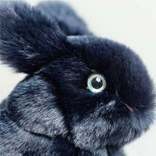 Ma peluche Lapin Léon, détails réaliste La Pelucherie 